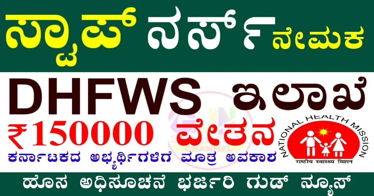 DHFWS Koppal Recruitment 2025