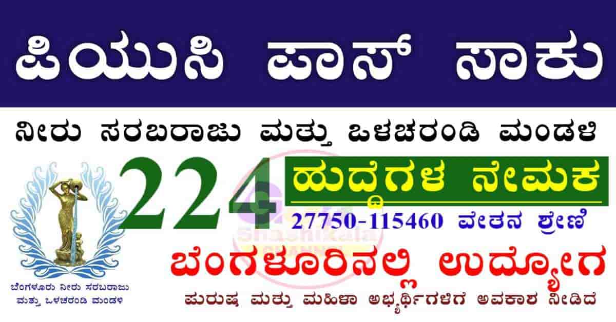 BWSSB Recruitment 2025