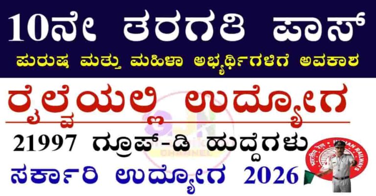 RRB Group-D Recruitment 2026