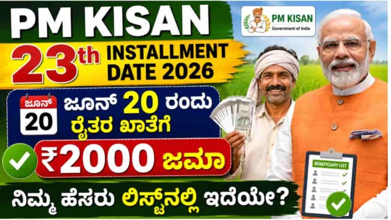 PM Kisan 23rd Installment Date 2026