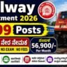 East Coast Railway Recruitment 2026