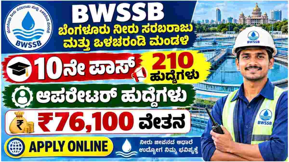 BWSSB Recruitment 2026