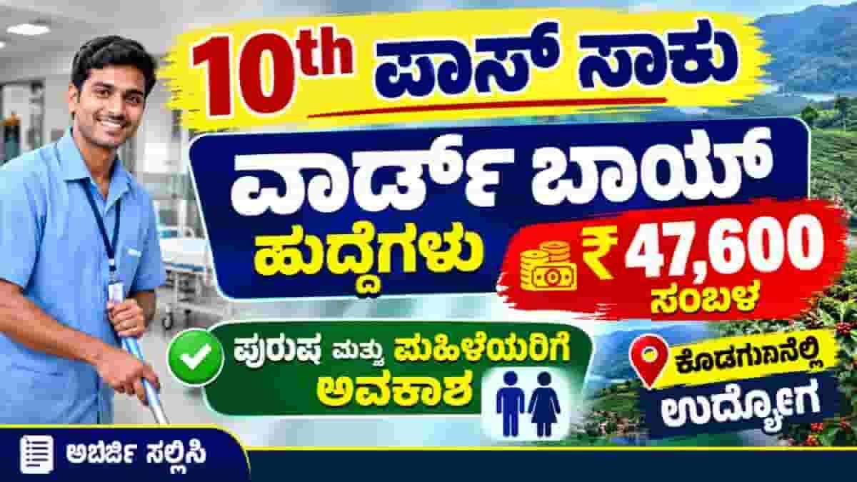 Sainik School Kodagu Recruitment 2026